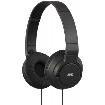 Slušalice JVC HA-S180BEF, on-ear, 3.5mm, crne   - Audio slušalice