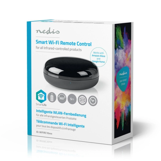 Ekstender za daljinski, WiFi, NEDIS WIFIRC10CBK Ekstender za daljinski, WiFi, NEDIS WIFIRC10CBK