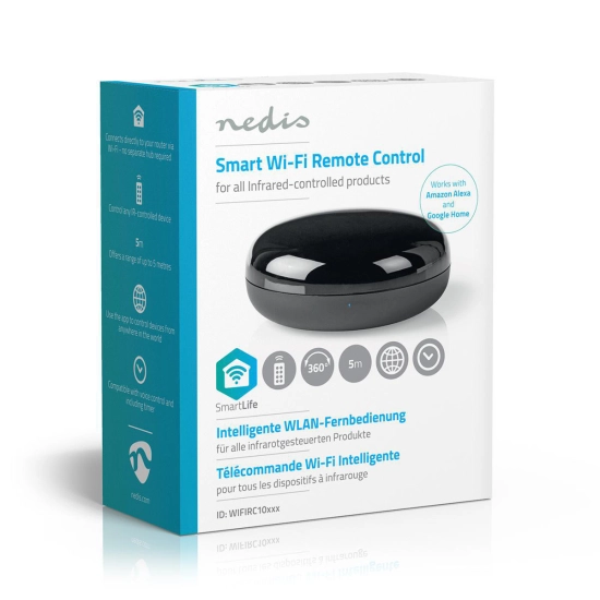Ekstender za daljinski, WiFi, NEDIS WIFIRC10CBK Ekstender za daljinski, WiFi, NEDIS WIFIRC10CBK