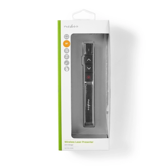 Prezenter NEDIS WLPSRL100BK, laser, bežični Prezenter NEDIS WLPSRL100BK, laser, bežični