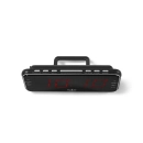 Radio budilica NEDIS, 1.8incha LED zaslon, punjenje mobitela USB A, crna