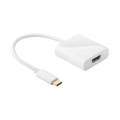 Adapter GOOBAY, USB C (M) na HDMI (Ž), 0.2m, bijeli - Adapteri Adapter GOOBAY, USB C (M) na HDMI (Ž), 0.2m, bijeli - Adapteri
