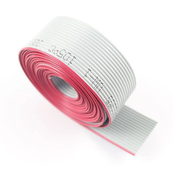 FLAT kabel AWG 28, 26 POLNI, Confly, 1 metar, sivi FLAT kabel AWG 28, 26 POLNI, Confly, 1 metar, sivi