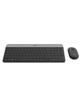 Tipkovnica + miš LOGITECH MK470, 920-009264, bežična slim, crna 