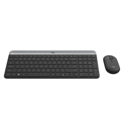 Tipkovnica + miš LOGITECH MK470, 920-009264, bežična slim, crna - Tipkovnica + miš Tipkovnica + miš LOGITECH MK470, 920-009264, bežična slim, crna - Tipkovnica + miš
