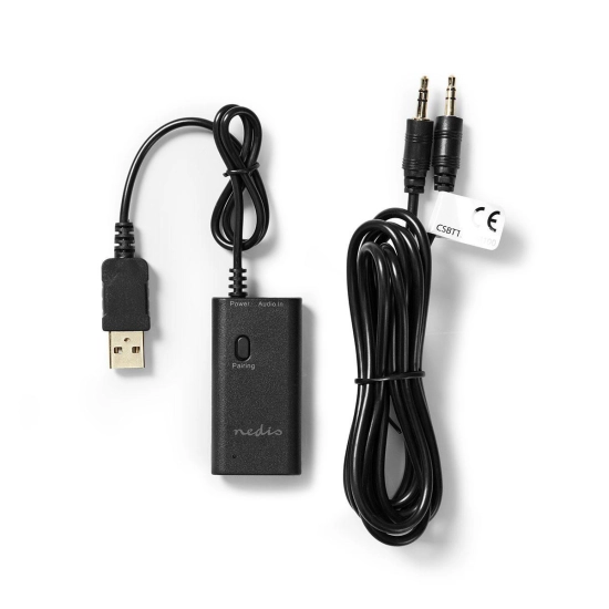 Bežični audio transmiter NEDIS, Bluetooth, dual pairing Bežični audio transmiter NEDIS, Bluetooth, dual pairing