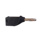BANANA ČETVRTASTA 4mm CRNA CM20B