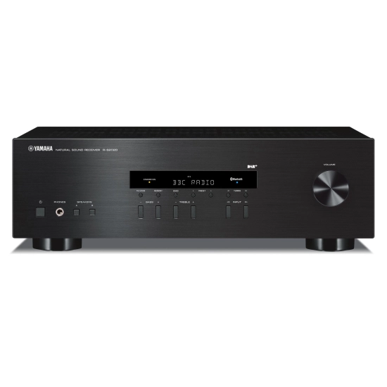 Stereo receiver YAMAHA R-S202D, crni