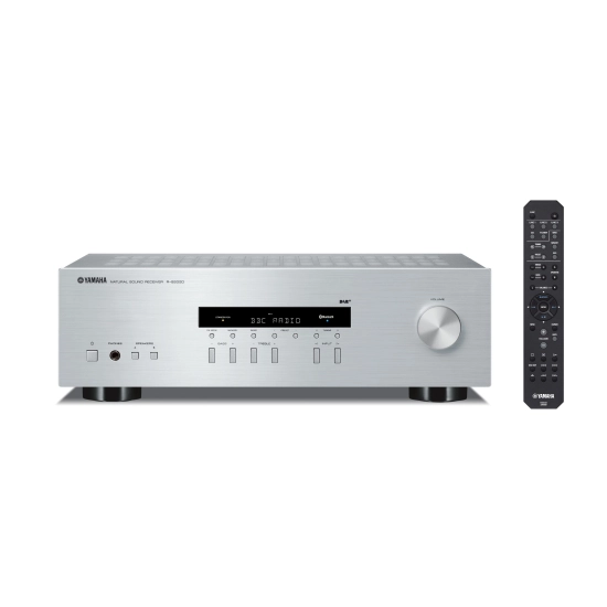 Stereo receiver YAMAHA R-S202D, srebrni