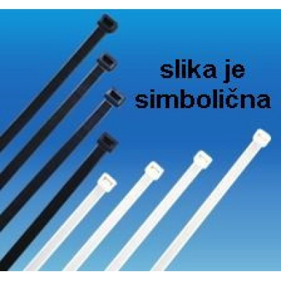 Vezica 150 x 2,5 mm bijela, 100 komada   - Pribor za montažu