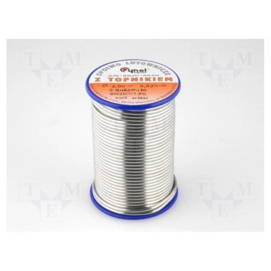 TINOL 1/2 kg  2mm, Cynel