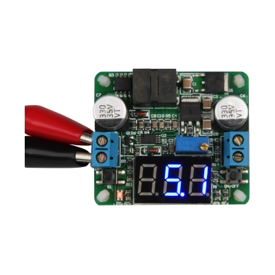 Pretvarač napona step up/down 5-25V>0,5-25V, 2A, Joy-IT SBC-BuckBoost01