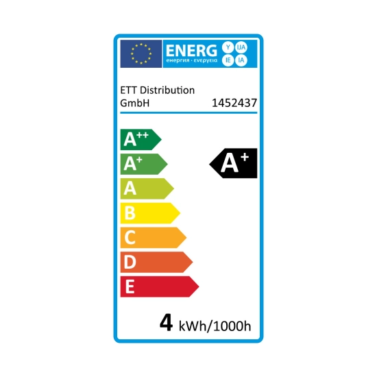 Žarulja LED E27 filament 4W, 2200K,toplo svjetlo, retro izgled, McShine