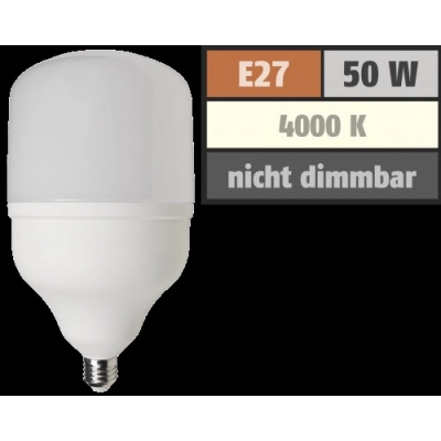 Žarulja LED E27 50W, 4000K, neutralno svjetlo,McShine   - LED žarulje