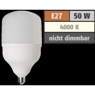 Žarulja LED E27 50W, 4000K, neutralno svjetlo,McShine   - McShine