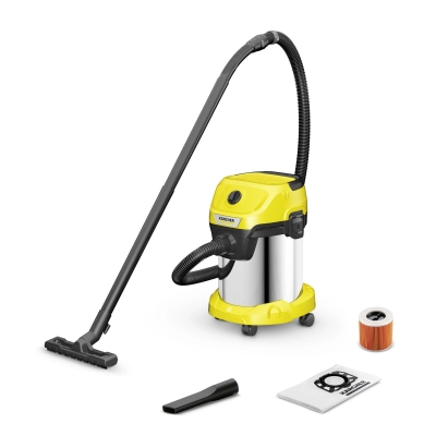 Usisavač KARCHER WD 3 S V-17/4/20, suho/mokro usisavanje, 17L, 1000W   - Karcher