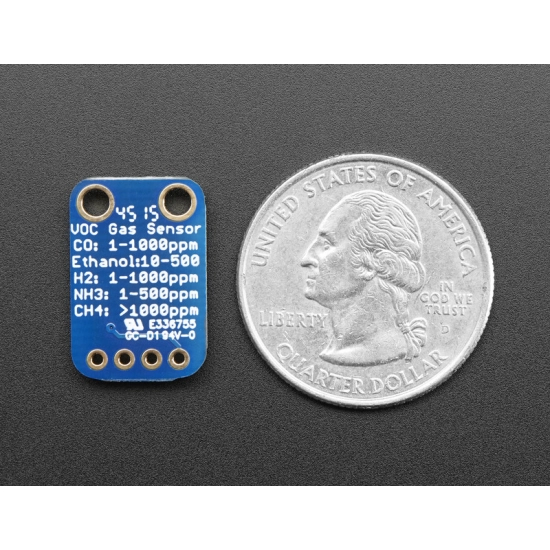 Senzor za CO, alkohol, plinove, Adafruit MiCS5524 Senzor za CO, alkohol, plinove, Adafruit MiCS5524