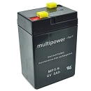 Baterija akumulatorska MULTIPOWER, 6V, 5Ah, 70x48x102 mm