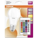 Žarulja LED E27  9W u boji, sa daljinskim,RGB+2700K, Osram