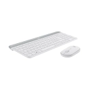 Tipkovnica + miš LOGITECH MK470, 920-009205, bežična slim, bijela