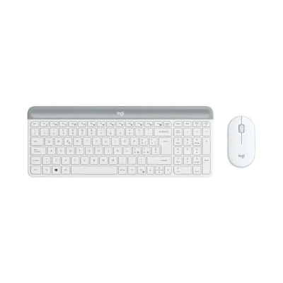 Tipkovnica + miš LOGITECH MK470, 920-009205, bežična slim, bijela - Tipkovnica + miš Tipkovnica + miš LOGITECH MK470, 920-009205, bežična slim, bijela - Tipkovnica + miš