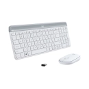 Tipkovnica + miš LOGITECH MK470, 920-009205, bežična slim, bijela