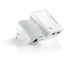 Powerline adapter TP-LINK TL-WPA4220KIT, AV600 Wi-fi 300/600Mbps (TL-WPA4220 & TL-PA4010)