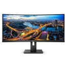 Monitor 34incha PHILIPS 346B1C/00, WQHD, VA, 100Hz, 5ms, 300cd/m2, 3000:1, zakrivljeni, crni