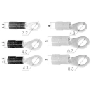 KABELSKA STOPICA 4,3x4mm CRNA