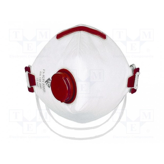 Maska jednokratna, respirator, sa ventilom, FFP3