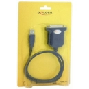 Kabel DELOCK, USB printer DB25 (Ž) na USB A (M) 61330