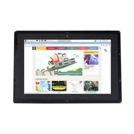 Zaslon JOY-IT RB-LCD-10B, 10incha, u kućištu, za Raspberry Pi