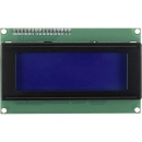 LCD zaslon I2C 20x4, JOY-IT SBC-LCD20x4, za Arduino, plavi