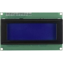 LCD zaslon I2C 20x4, JOY-IT SBC-LCD20x4, za Arduino, plavi