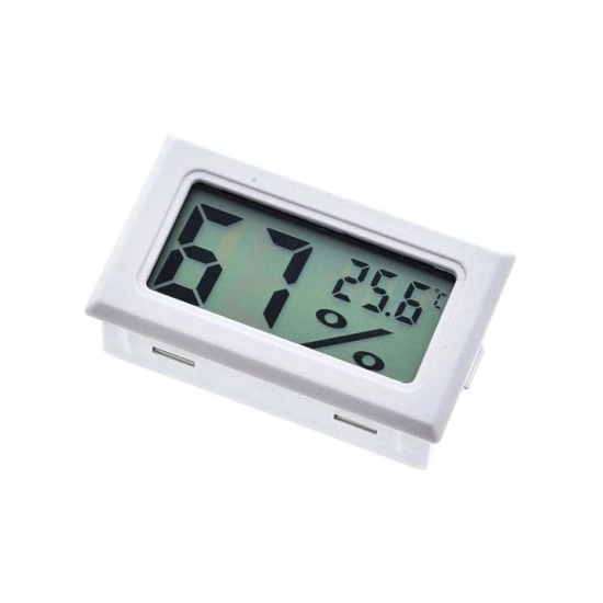 Termometar i vlagomjer ugradbeni -50 +70 °C bijeli, Hadex FY-11