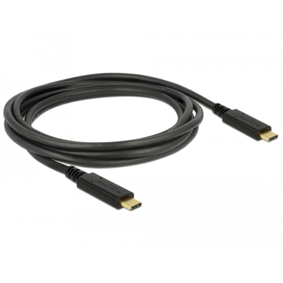 Kabel DELOCK, USB Type-C 3.1 (M) na USB Type-C 3.1 (M), 2m 83668   - DeLock