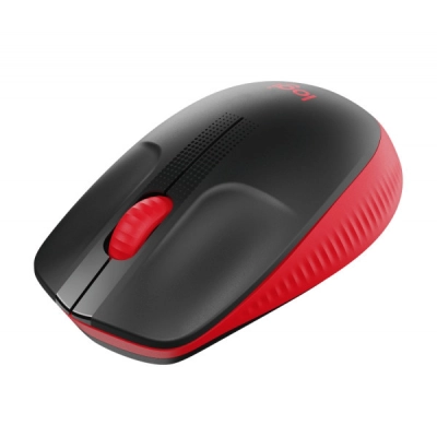 Miš LOGITECH M190, optički, bežični, 1000 DPI, USB A, crveni  