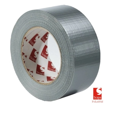 Traka ljepljiva armirana 50mm x 50m siva   ( Duct tape ) Scapa