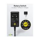 Adapter switch. DC 3-12 V 1,5A, sa 8 konektora + USB 64569