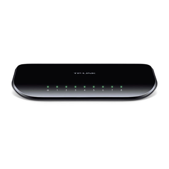 Switch TP-LINK TL-SG1008D, 10/100/1000 Mbps, 8-port Switch TP-LINK TL-SG1008D, 10/100/1000 Mbps, 8-port