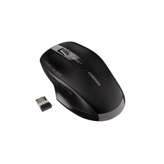 Miš CHERRY MW-2310 2.0, optički, bežični, 2400 DPI, USB A, crni Miš CHERRY MW-2310 2.0, optički, bežični, 2400 DPI, USB A, crni