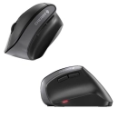Miš CHERRY MW-4500, optički, bežični, ergonomski, 1200 DPI, USB A, crni