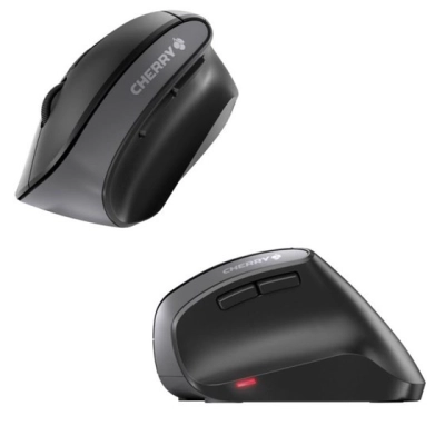 Miš CHERRY MW-4500, optički, bežični, ergonomski, 1200 DPI, USB A, crni - Cherry Miš CHERRY MW-4500, optički, bežični, ergonomski, 1200 DPI, USB A, crni - Cherry