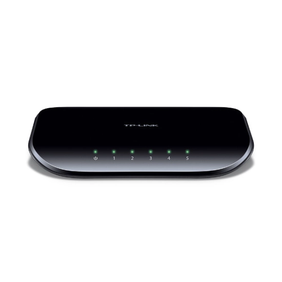 Switch TP-LINK TL-SG1005D, 10/100/1000 Mbps, 5-port Switch TP-LINK TL-SG1005D, 10/100/1000 Mbps, 5-port