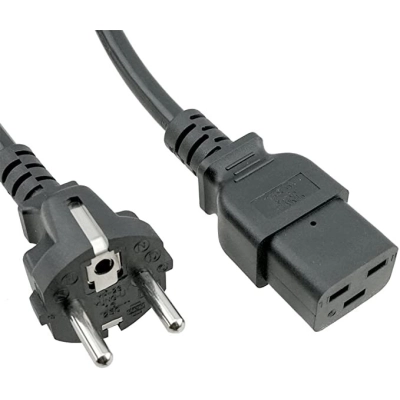 Kabel mrežni IEC C19/ŠUKO, NEDIS, 3x1.5 mm2, 2m - Produžni kabeli Kabel mrežni IEC C19/ŠUKO, NEDIS, 3x1.5 mm2, 2m - Produžni kabeli