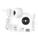 Nadzorna IP kamera NEDIS WIFICO20CWT, vanjska, FHD, Wi-Fi, IP65 vodotporna, senzor pokreta, bijela
