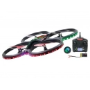 Dron JAMARA Flyscout AHP+, kamera, LED, Turbo, Headless-Flyback, upravljanje daljinskim upravljačem, crni