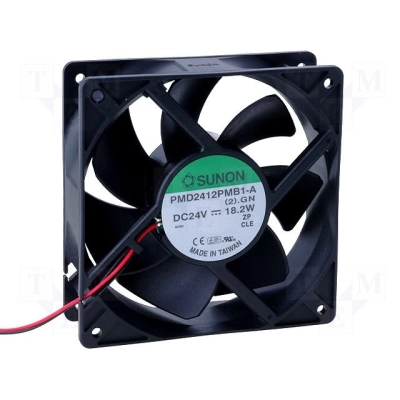 Ventilator  24V  120x38 mm, Sunon PMD2412PMB1A   - Ugradbeni ventilatori i pribor