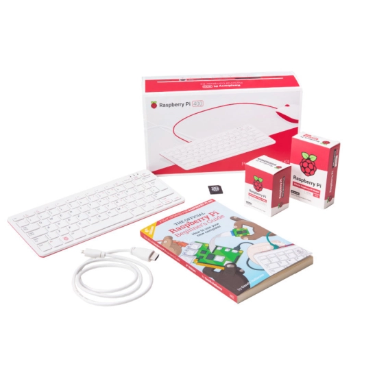 Raspberry Pi 400 Computer kit, 16GB kartica, Raspberry miš i napajač 3A 