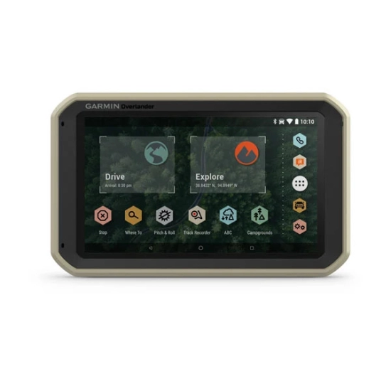 GPS navigacija GARMIN Overlander MT-D Europe/ ME / Africa, 010-02195-10